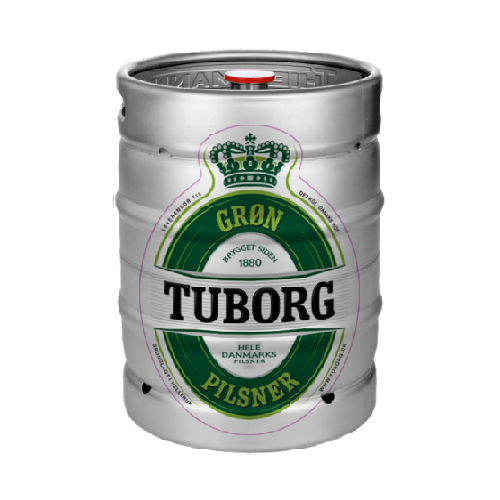 Grøn Tuborg Fadøl
